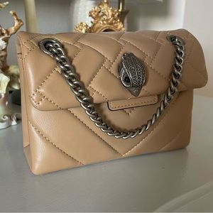 Kurt Geiger London Mini Kensington Crossbody Bag in Camel